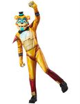 Rubie's Child's Five Nights at Freddy's Glamrock Freddy Costume, As Shown, X-Large