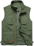 Gnveub Men’s Fishing Vest Outdoor W