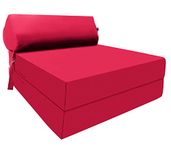 iSTYLE MODE BETTER HOME CHOICE Fold Out Z Bed Chair Sofa Lightweight Bed Futon Supreme Quality Foam for Adult and Kids Lounger Mattress Ergonomically Designed Single Mattress Zbed (Pink)