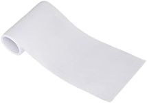 Johnson & Smith Iron Roll - 4" Width x 60" Length Iron On for Clothing, Pants Repair - Adhesive Fabric Patches - Easy to Use, Fast Result, No Sewing Needed - White