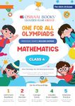 Oswaal One For All Olympiad Class 4 Mathematics | Previous Years Solved Papers | For 2024-25 Exam