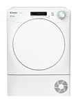 Candy CSEC8DF80 8Kg Freestanding Condenser Tumble Dryer, Sensor Dry, 4 Dryness Levels, 14 Programmes, White