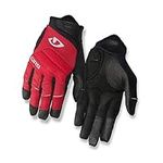 Giro Xen Men's Mountain Cycling Gloves - Dark Red/Black/Grey (2021), Small