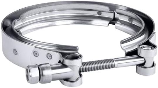 EVIL ENERGY 4.0 Inch V Band Clamp for Flange Kit Stainless Steel (No flanges)