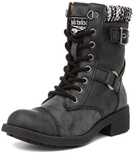 Rocket Dog Thunder, Combat Boots Donna, Nero Black Ag7, 41 EU