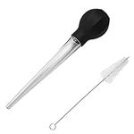 Lam-lord ​Turkey Baster Syringe for Cooking, Silicone Turkey Baster with Cleaning Brush Heat-resistant Baster Syringe for Thanksgiving Cooking Roast Turkey, Beef, Pork, BBQ