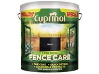 Cuprinol LMFCBL6L Less Mess Fence Care Black 6 Litre, 6l