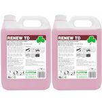 Clover 104 Renew TD Polymer Floor Maintainer 5 Litre - Pack of 2