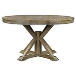 LUMISOL Round Dining Table for 6, 4