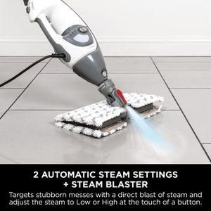 Shark Steam Cleaner – Grey/White Handheld Steam Cleaning Machine