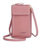 Valentoria Womens Crossbody Bag Cell phone Wallet Small Shoulder Purse Leather Card Handbag