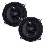 In Phase Car Audio SXT1335 Speaker - 5.25 Inch (13cm) Round, 230W, 3-Way Coaxial Shallow-Mount Speaker (2 x Speakers)