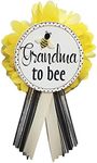 Grandma to Bee Pin Baby Shower Yellow & Black pin for Grandma to wear at Baby Shower, Baby Sprinkle