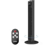 Senelux Tower Fan 36" Oscillating Fan with Remote Control- Quiet Cooling Fan with 3 Modes & 3 Speeds- for Bedroom, Home & Office