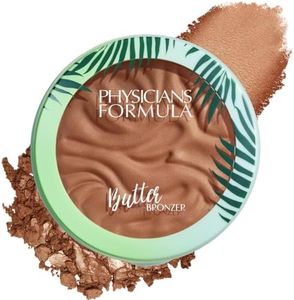 Physicians Formula Murumuru Butter Bronzer, Moisturizing, Nourishing Murumuru Butter for Silky Glow, Dermatologist Tested, Hypoallergenic, Vegan & Cruelty-Free - Sunset Bronzer