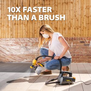 WAGNER Fence & Decking Paint Sprayer – 1400ml, 460W, 1.8m Hose