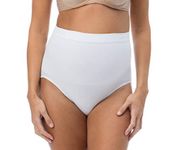 RelaxMaternity 5200 (White, L) Cotton high-Waist Post Pregnancy Control Underwear