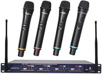 Vocopro UHF58059 Rec 4 Ch Wrls Mic System