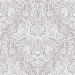 Holden Decor Harlen Wallpaper Trees Flowers Hedgehogs Leaves Rabbits Damask