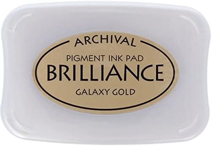 Tsukineko - Brilliance Ink Pad - Galaxy Gold, BR000091