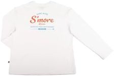 S'more Diner Long Sleeve T-Shirt, smoAdinta White