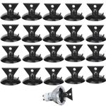 Gruvox 20 PCS Bulb Removal Tool，Light Bulb Changer Lamp Light Bulb Removal Remover Bulb Removal Tool Lamp Light Bulb Removal Remover Tool Light Bulb Remover (Black)