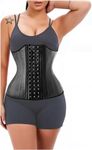 Women Waist Trainer Corset Latex Wa