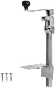 Commercial Can Opener Heavy Duty for 11100, 19”/48cm Heavy Duty Table Manual Industrial Can Opener for Cans Up to 13”Tall, Commercial Can Openers with Plated Steel Base Stainless Steel Blade