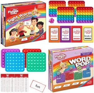 The Fidget Game Ultimate Reading Bundle - Flashcards and Pop Fidget Toys
