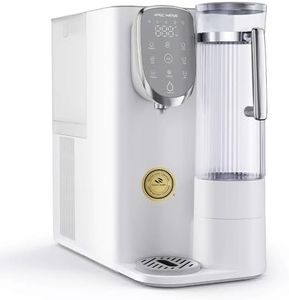 APEC Water Countertop Reverse Osmosis Water Filter, Chills Purified Water 40°F, 6 Stage w/UV RO Filtration System, Removable Pitcher, Removes 1K+ Impurities NSF 372 & 58, Quick Dispense