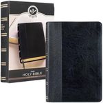 KJV Giant Print Lux-Leather 2-Tone Black