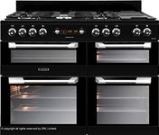 Leisure Cuisinemaster CS110F722 Freestanding Gas Hob Call A, Black – Ovens and Cookers (Stove, Black, Rotary, Front, Gas Stove, Medium)