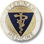 Prestige Medical Emblem Pin, Veterinary Medicine