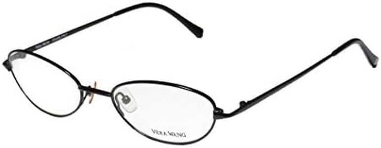 Vera Wang V42 Womens/Ladies Designer Full-rim Eyeglasses/Spectacles (53-18-140 Black)