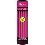 Super Glow Stick Tube - 8", Pink, 3