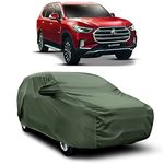 CREEPERS Water Proof - Dust Proof - Car Body Cover for Compatible with MG Gloster Car Cover - Waterproof UV Proof - Car Body Cover (Life Time Mehandi with Mirror)