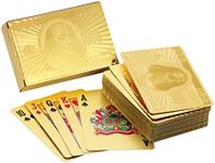 American Coin Treasures Ben Franklin 24 Kt Gold Foil Playing Cards