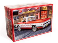 Round 2 Unknown AMT 1972 Chevy Pickup w/Vending Machine & Crates (Coca-Cola) 1:25th Scale Model Kit