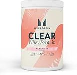 Myprotein Clear Whey Isolate Protein Powder - Peach Tea - 488g - 20 Servings - Cool and Refreshing Whey Protein Shake Alternative - 20g Protein and 4,5g BCAA per Serving