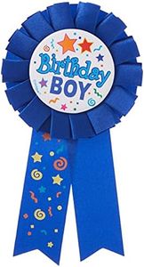 Unique Party 90601 - Rosette d'Anniversaire "Birthday Boy"