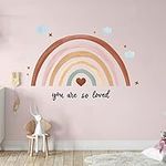 Rainbows Wall Decal, Boho Rainbow S