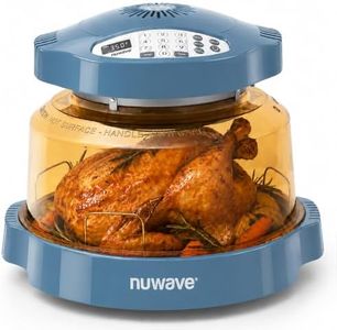 Nuwave Pro Plus 2 Air Fryer Oven, Infrared Countertop Convection, No Defrost No Preheat, Triple Combo Heating, 10-in-1 Multicooker, PFAS & BPA Free, 10LB Capacity, Dishwasher Safe Parts, 20660V03B