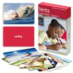 Verb Flash Cards Volume 2 | 40 Action Language Builder Picture Cards for Kids and Adults | ESL Teaching Materials for Adults | Picture Cards for Speech Therapy and Home Schooling | Vocabulary Builder