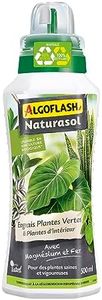 ALGOFLASH NATURASOL Engrais Liquide Plantes Vertes, 500 mL, UAB, ALBIOPV500