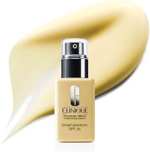 Clinique Dramatically Different Moisturizing Lotion+ SPF 35 | Face Moisturizer For Dry to Dry Combination Skin Types | Hydrating + Sun Protection, 2.5 Fl Oz