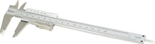 Mitutoyo MIT531-128 High Accuracy Vernier Caliper with Thumb Grip, 0mm-150mm/0"-6" Range