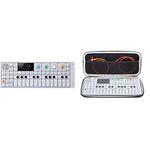 Teenage Engineering OP-1 All-in-One Portable Synthesizer, Sampler and Controller & Analog Cases GLIDE Case for Teenage Engineering OP-1 or comparable synthesizers, black