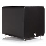 Q ACOUSTICS Q B12 Subwoofer Carbon Black - Featuring Infinite Baffle Enclosure, 12 Inch Driver, 220-watt Class D Amplifier, 50mm Voice Coil - Active Subwoofer for Hi Fi Music Systems