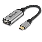 USB C to Mini Displayport (4K@60Hz), Answin Thunderbolt 3 to Mini Displayport Adapter for iPhone 15 Series, iPad Pro, M1/M2 MacBook Pro 2016-2023, Galaxy S23 and Steam Deck and Rog Ally