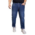 Bigbanana Men's Regular Fit Jeans (Ingre,Blue,3XL)